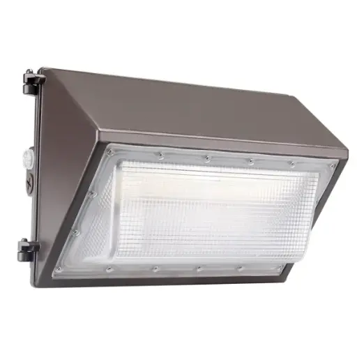 Half Cut Off LED Wall Pack With Photocell -PC Cover